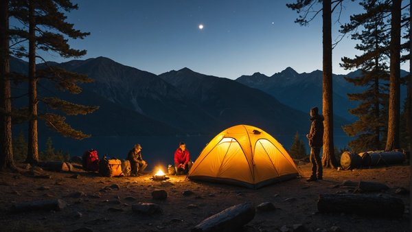 Lampe torche longue portée 1 km : l'accessoire qu'il faut pour faire du camping